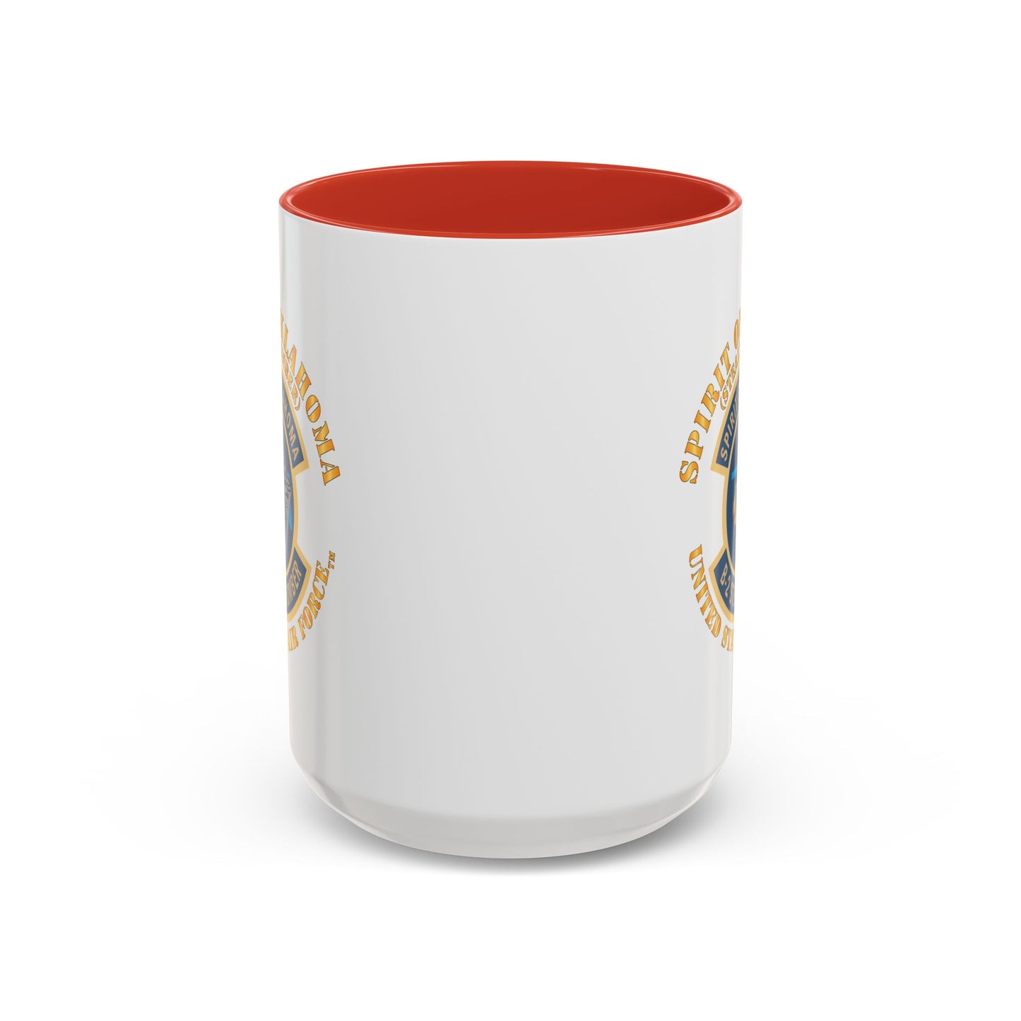Accent Coffee Mug (11oz & 15oz) - USAF - B2 - Spirit of Oklahoma - Stealth Bomber X 300