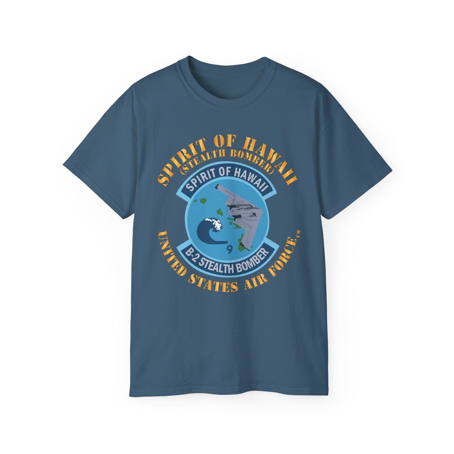 Unisex Ultra Cotton Tee - USAF - B2 - Spirit of Hawaii - Stealth Bomber X 300