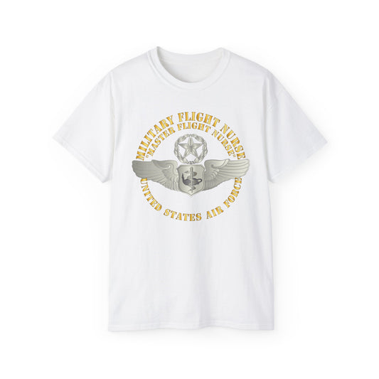 Unisex Ultra Cotton Tee - USAF - Military Flight Nurse - Flight Nurse - Master