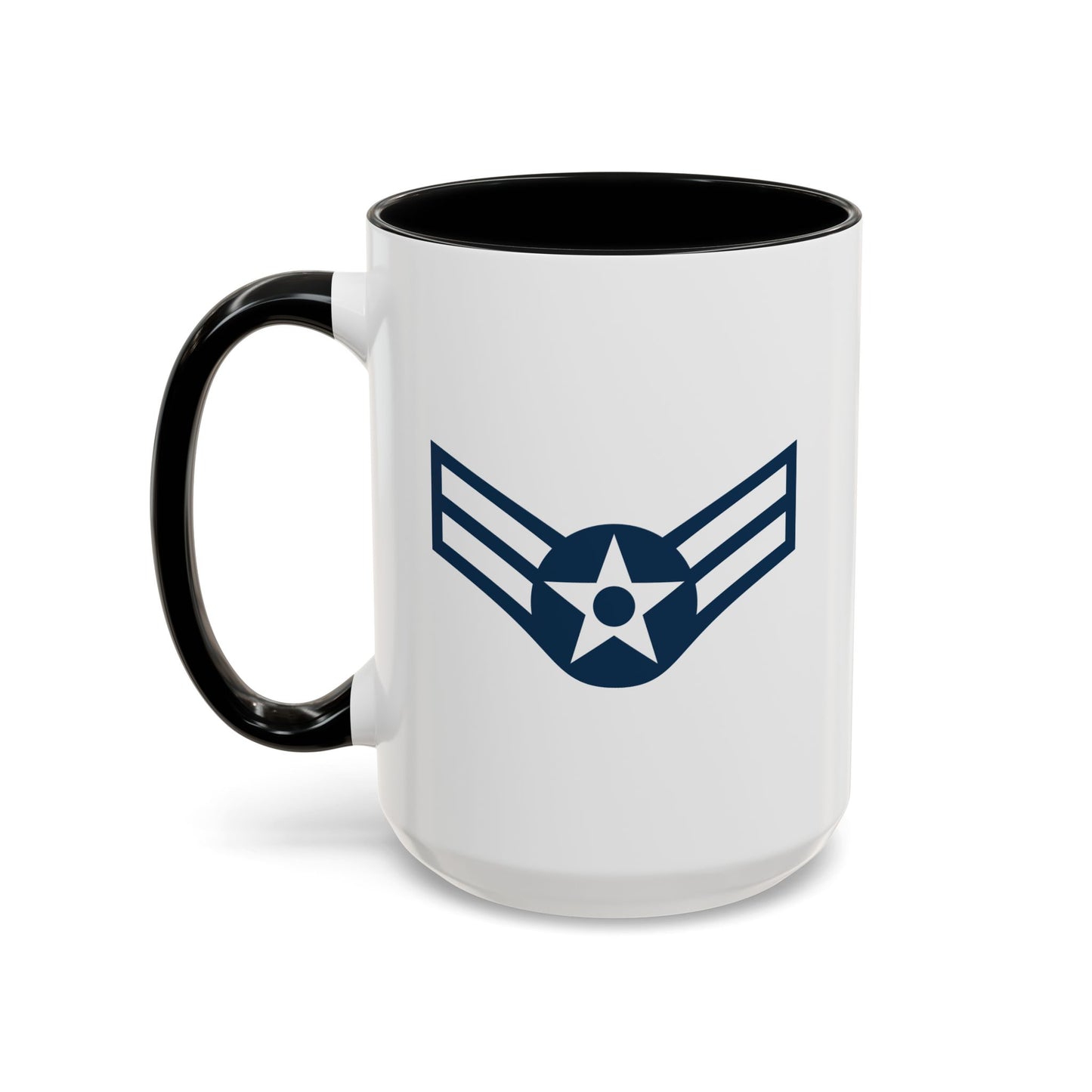 Accent Coffee Mug (11oz & 15oz) - USAF - Airman - First Class (E3) - 2020