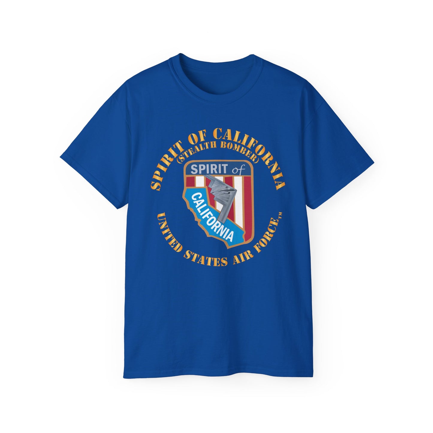 Unisex Ultra Cotton Tee - USAF - B2 - Spirit of California - Stealth Bomber X 300