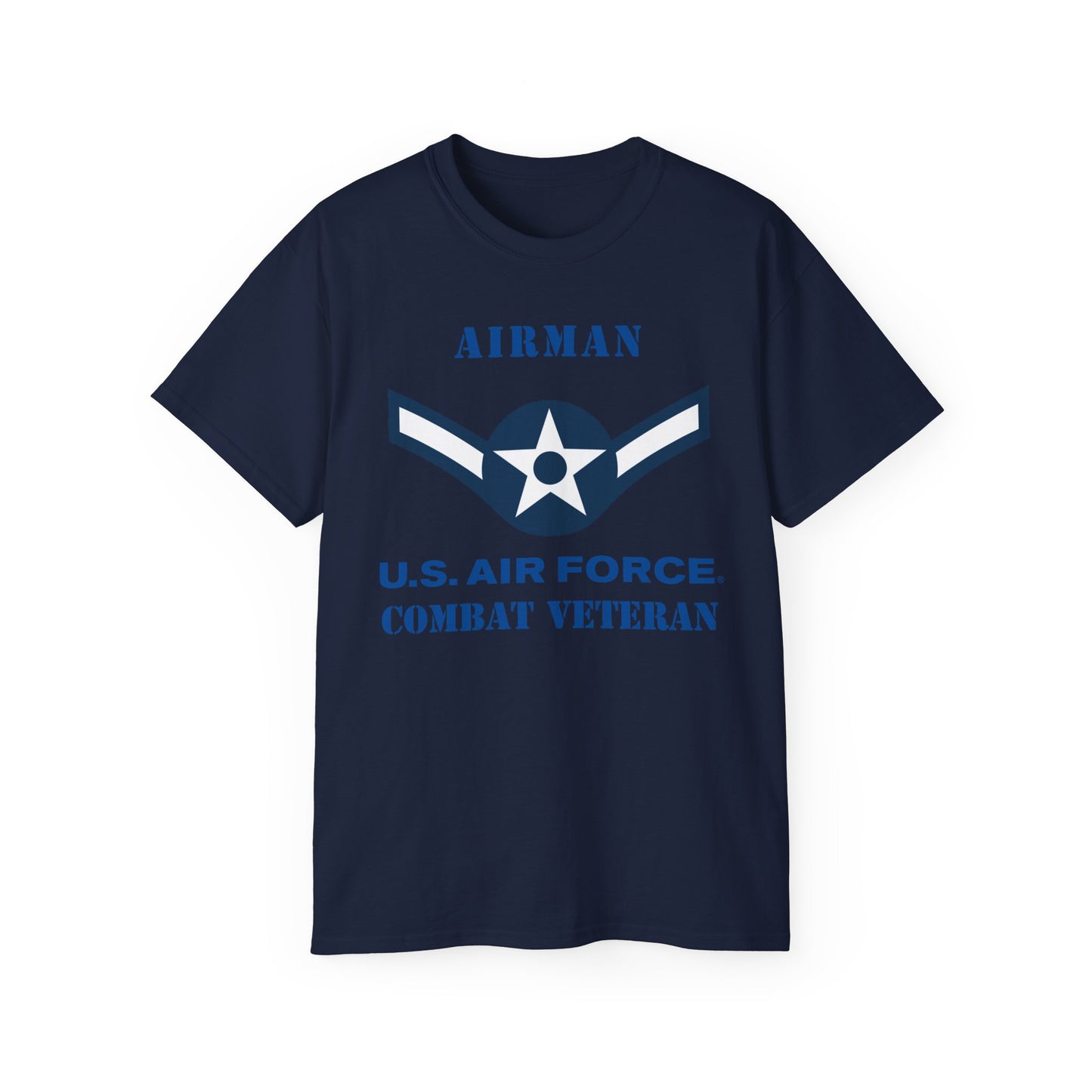 Unisex Ultra Cotton Tee - USAF - Airman (E2) - 2020 - US Air Force - Combat Veteran