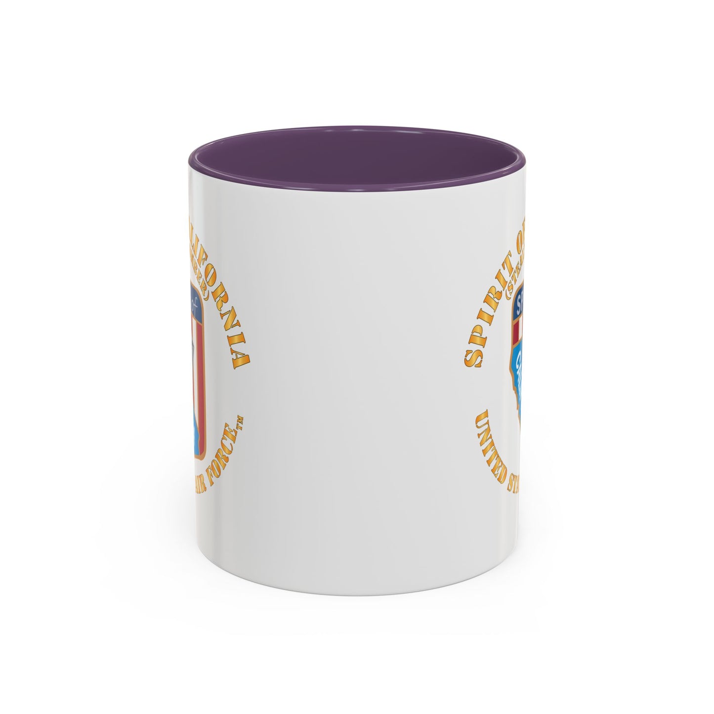 Accent Coffee Mug (11oz & 15oz) - USAF - B2 - Spirit of California - Stealth Bomber X 300