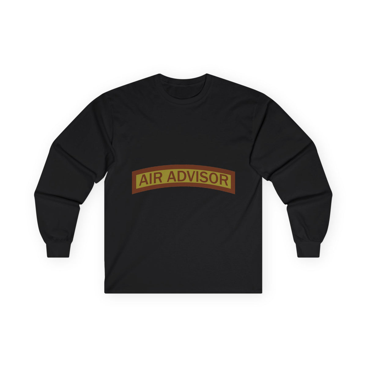 Unisex Ultra Cotton Long Sleeve Tee - USAF - Air Advisor Tab