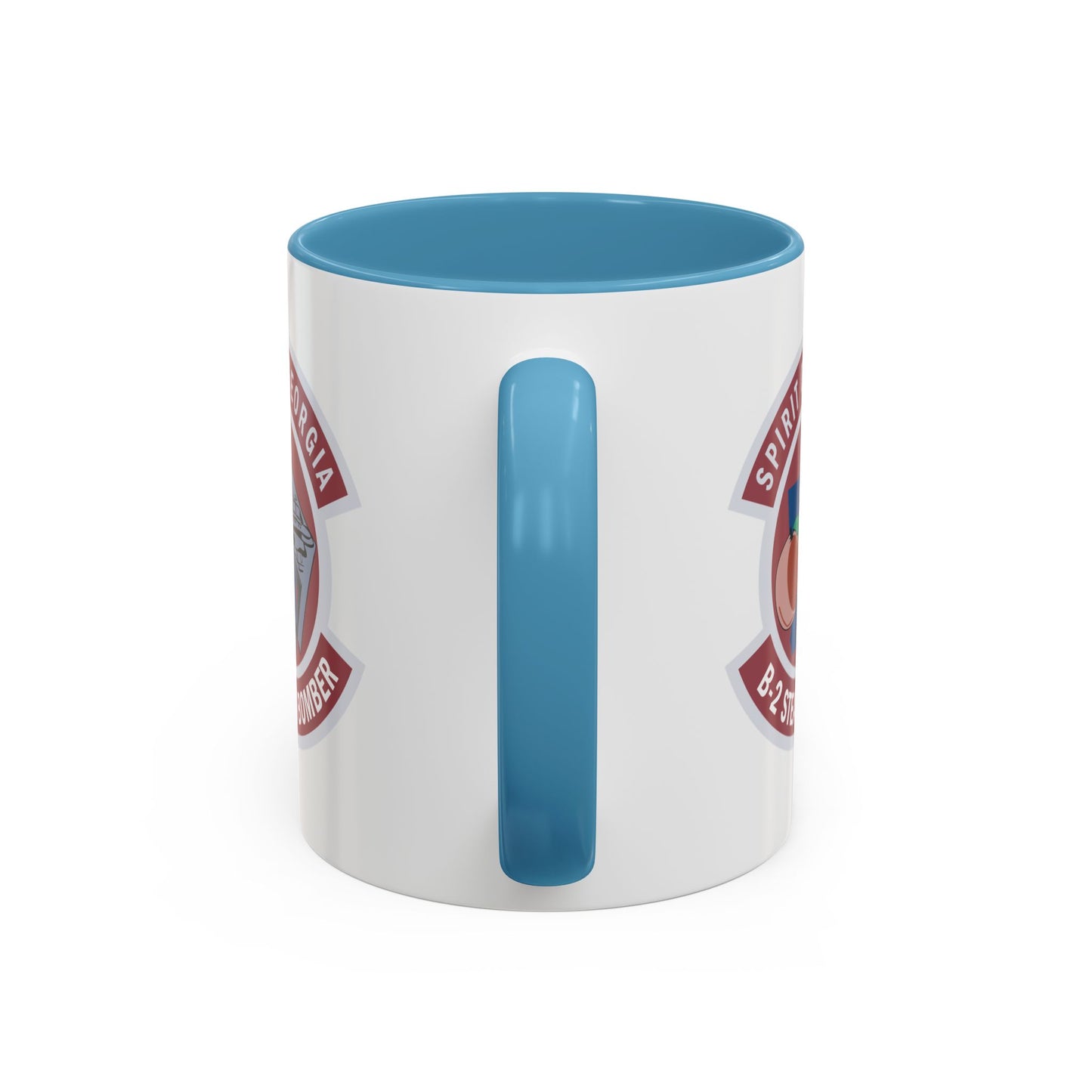 Accent Coffee Mug (11oz & 15oz) - USAF - B2 - Spirit of Georgia - Stealth Bomber wo txt X 300
