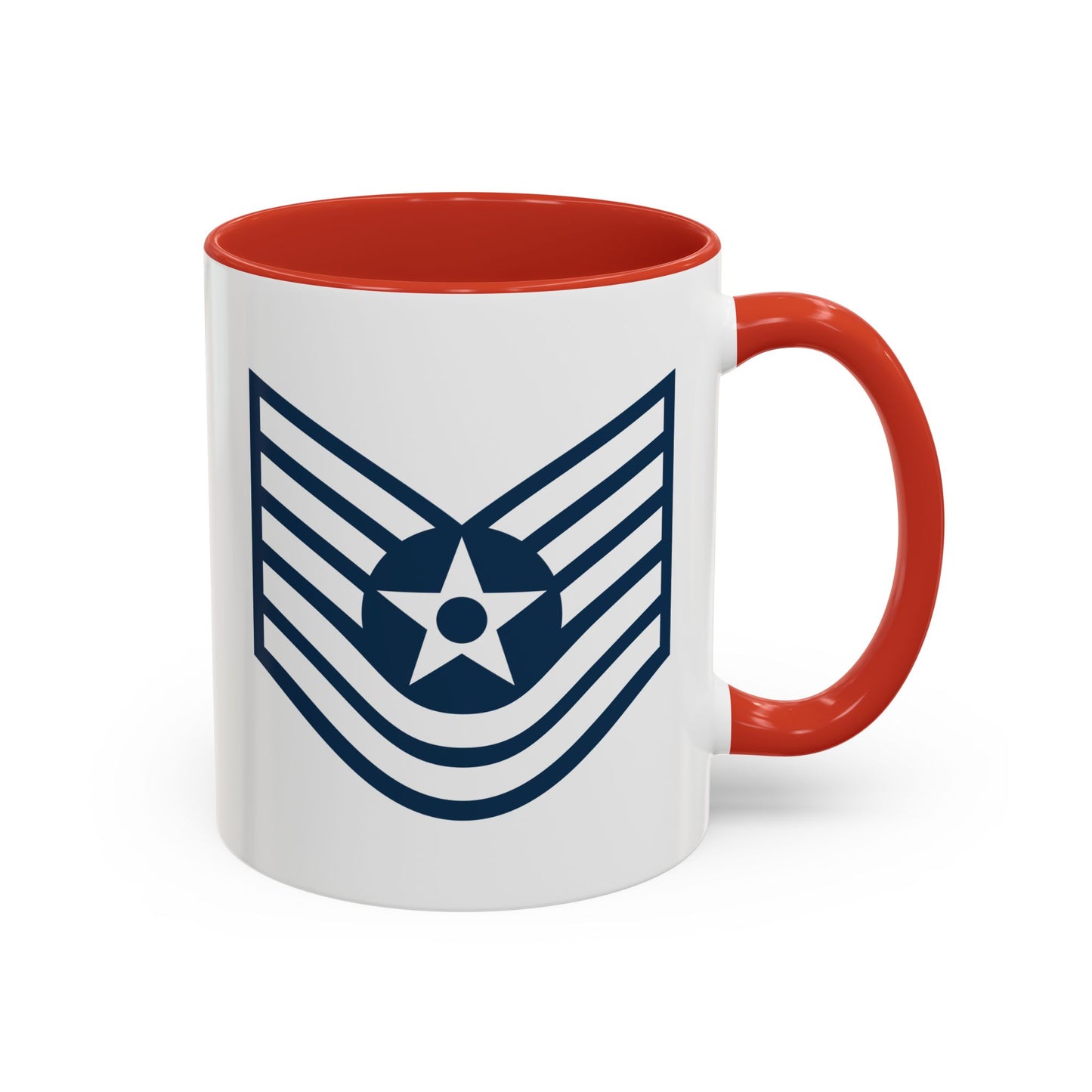 Accent Coffee Mug (11oz & 15oz) - USAF - Technical Sergeant (E6) - 2020