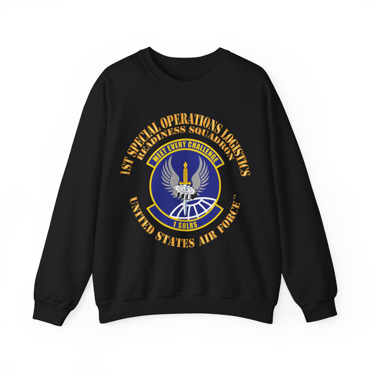 Crewneck Sweatshirt - USAF - 1st Special Operations Logistics Readiness Squadron X 300
