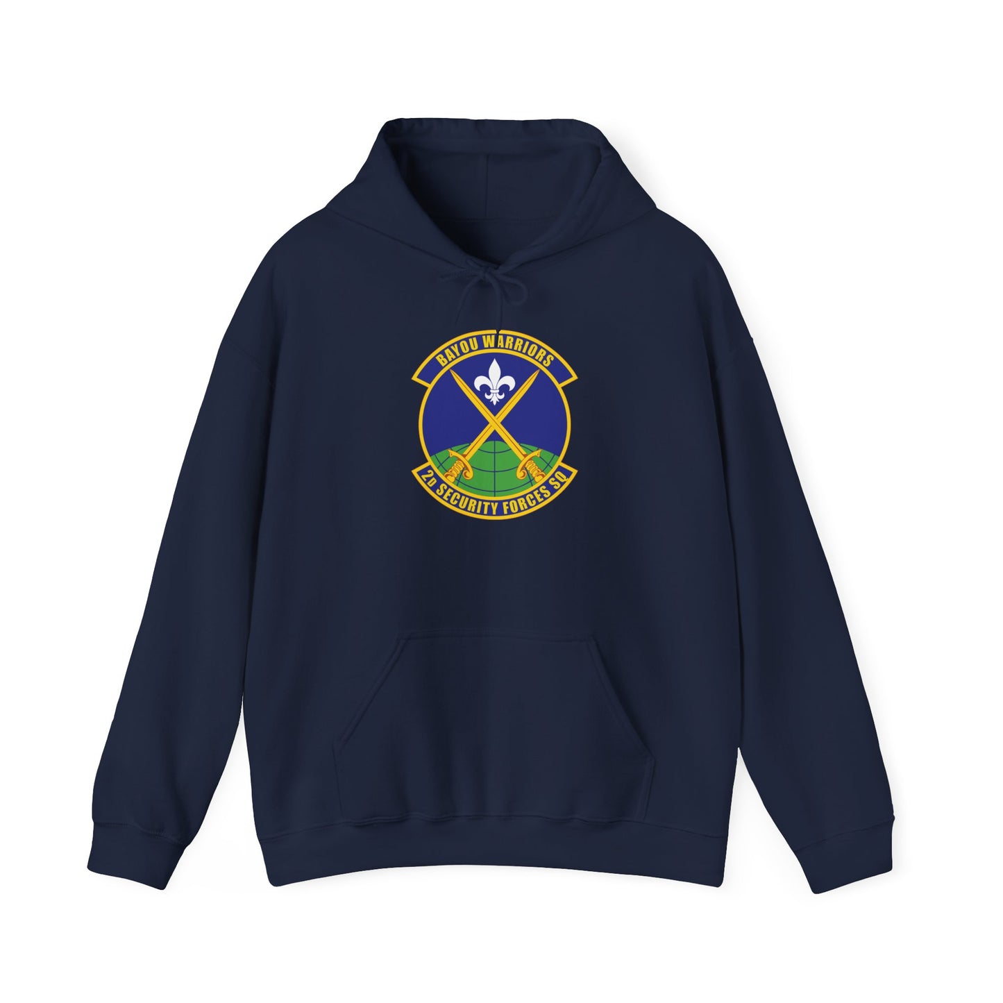 Unisex Heavy Blend Hooded Sweatshirt - USAF - 2nd Security Forces Squadron wo txt