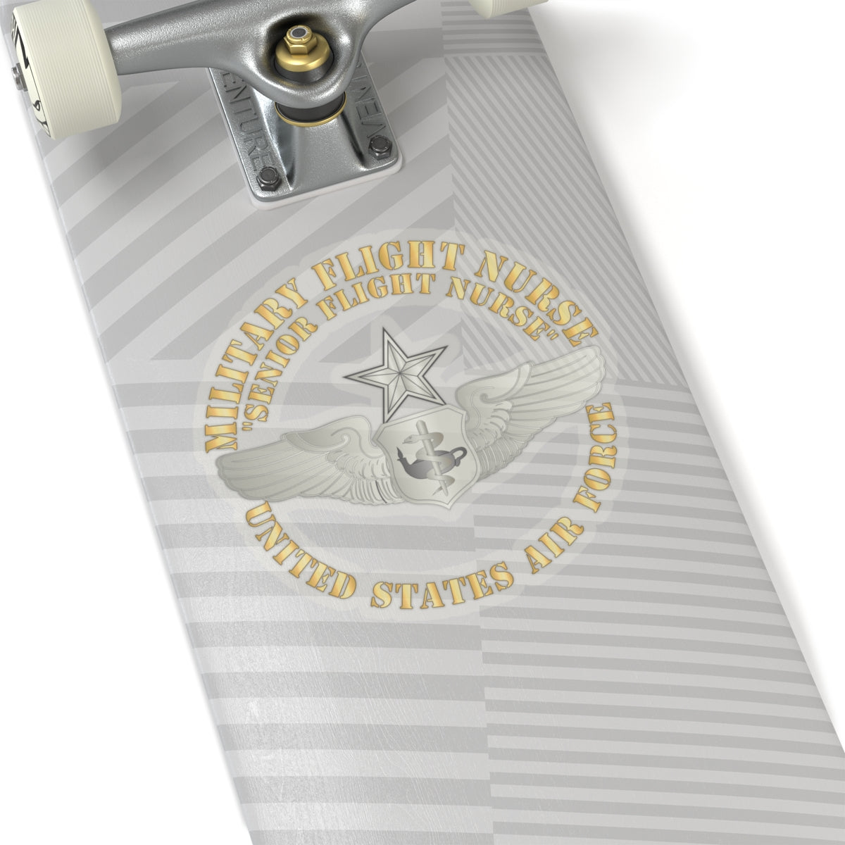 Kiss-Cut Stickers - USAF - Military Flight Nurse - Flight Nurse - Senior