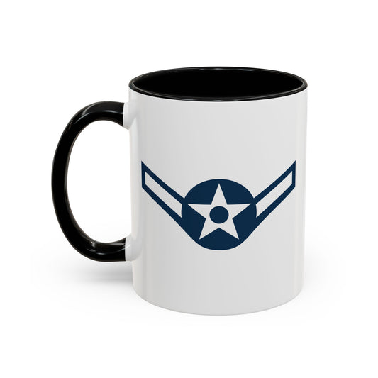 Accent Coffee Mug (11oz & 15oz) - USAF - Airman (E2) - 2020