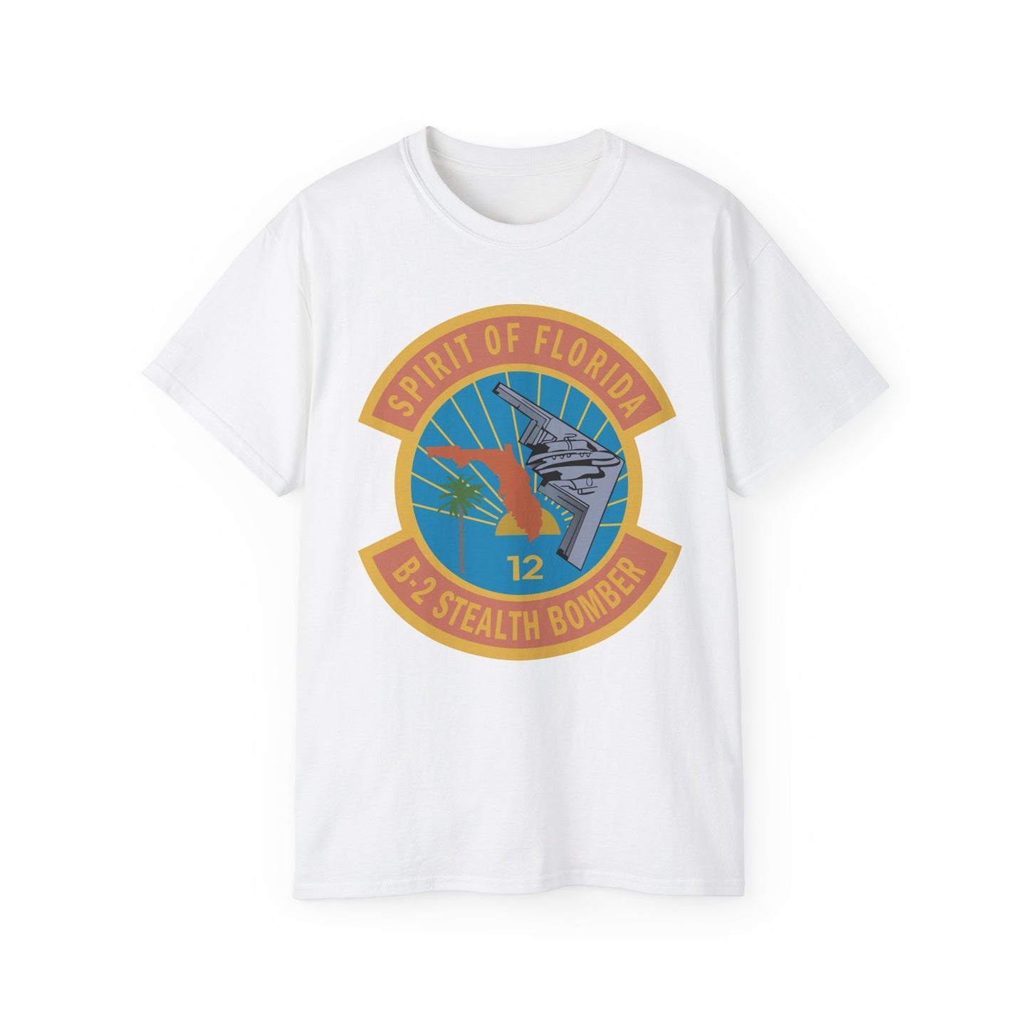 Unisex Ultra Cotton Tee - USAF - B2 - Spirit of Florida - Stealth Bomber wo txt X 300