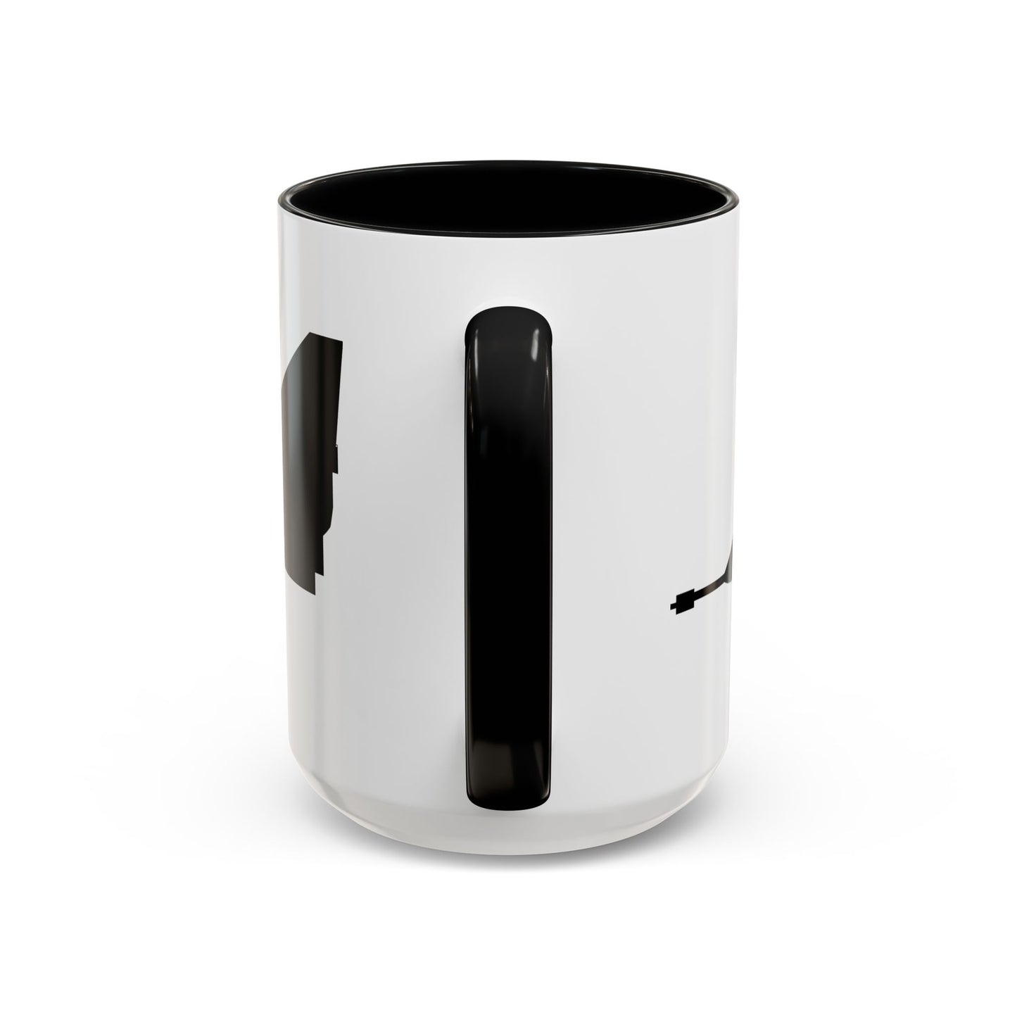 Accent Coffee Mug (11oz & 15oz) - Aircraft - A-4 SkyHawk - Silhouette X 300