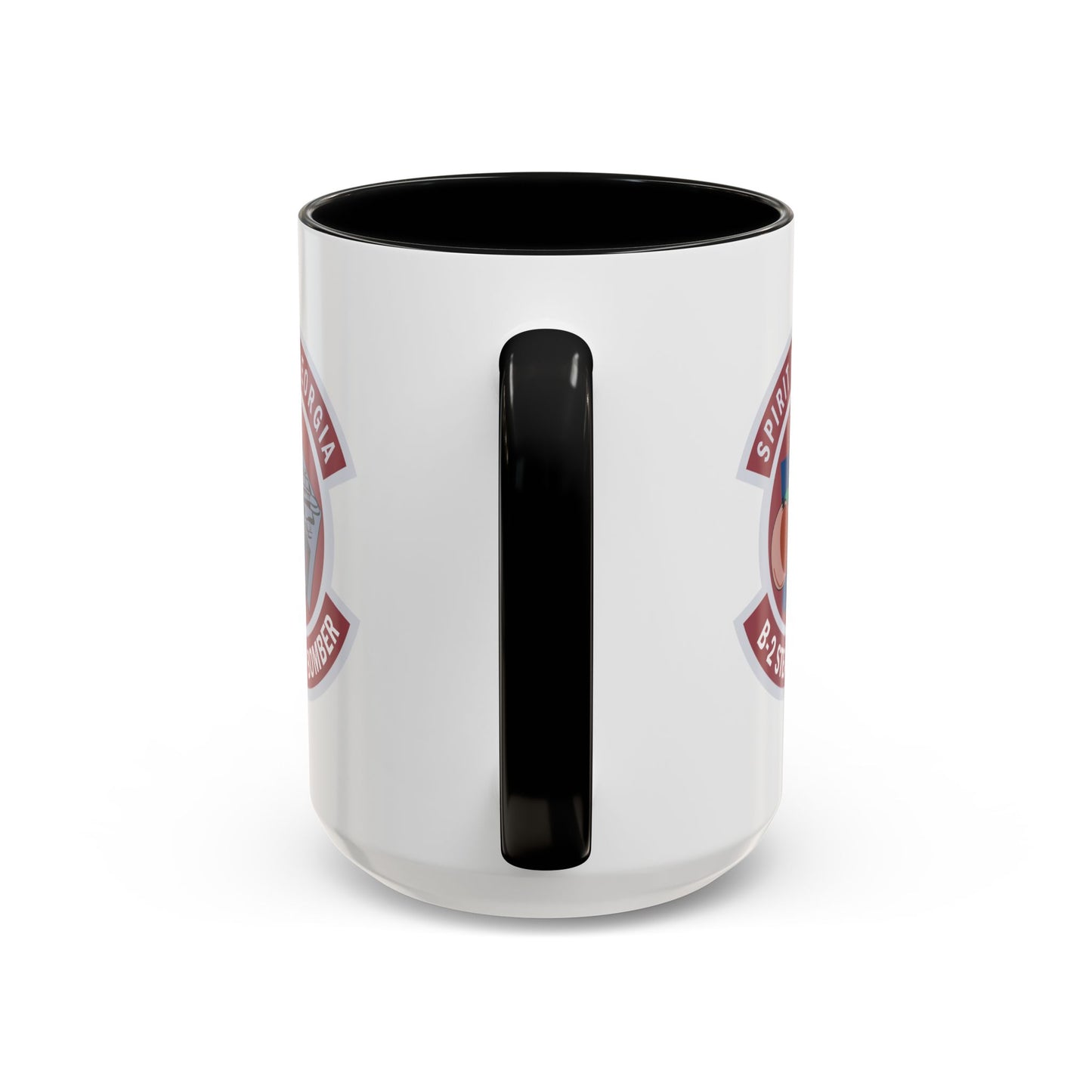 Accent Coffee Mug (11oz & 15oz) - USAF - B2 - Spirit of Georgia - Stealth Bomber wo txt X 300
