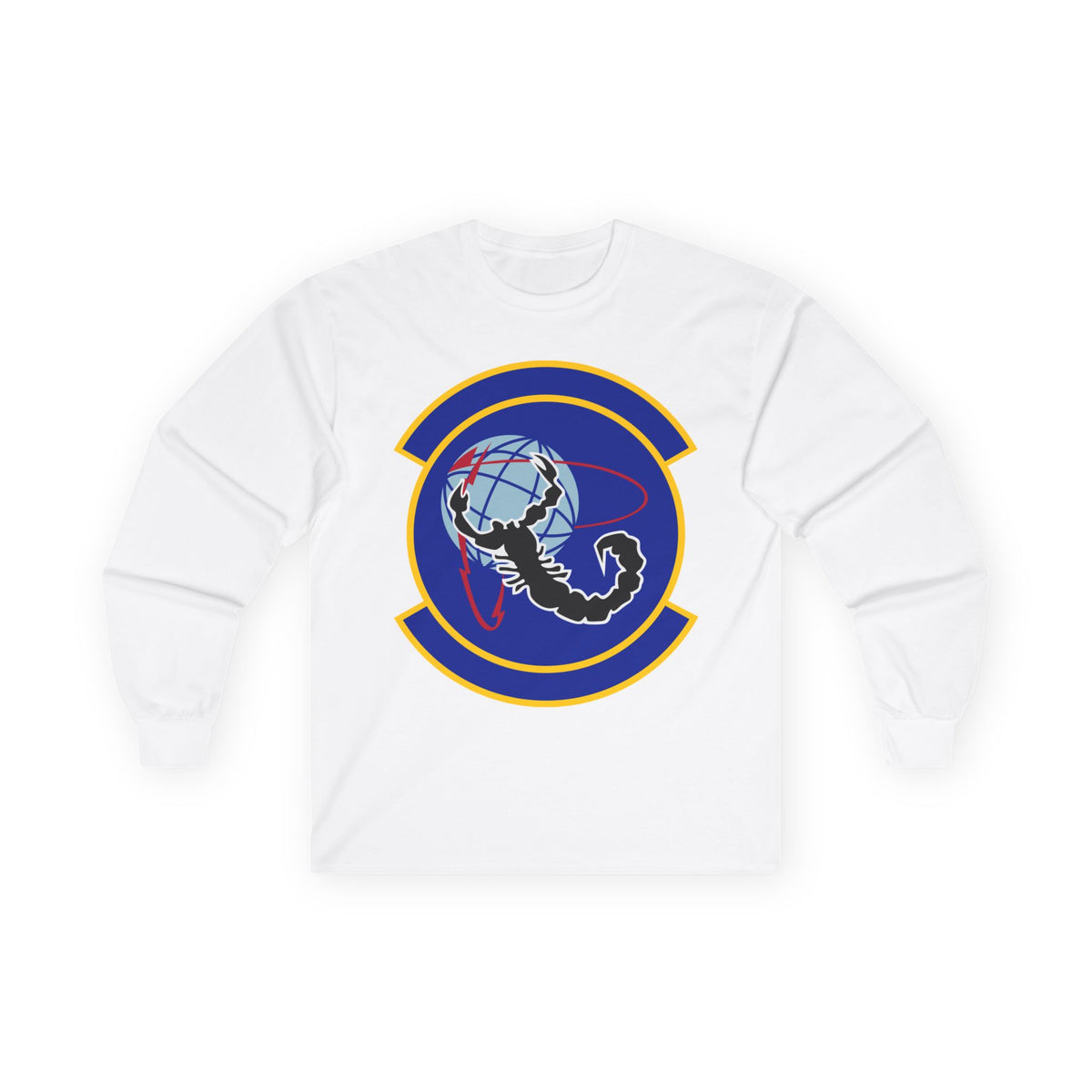 Unisex Ultra Cotton Long Sleeve Tee - USAF - 4th Space Warning Sq wo txt X 300