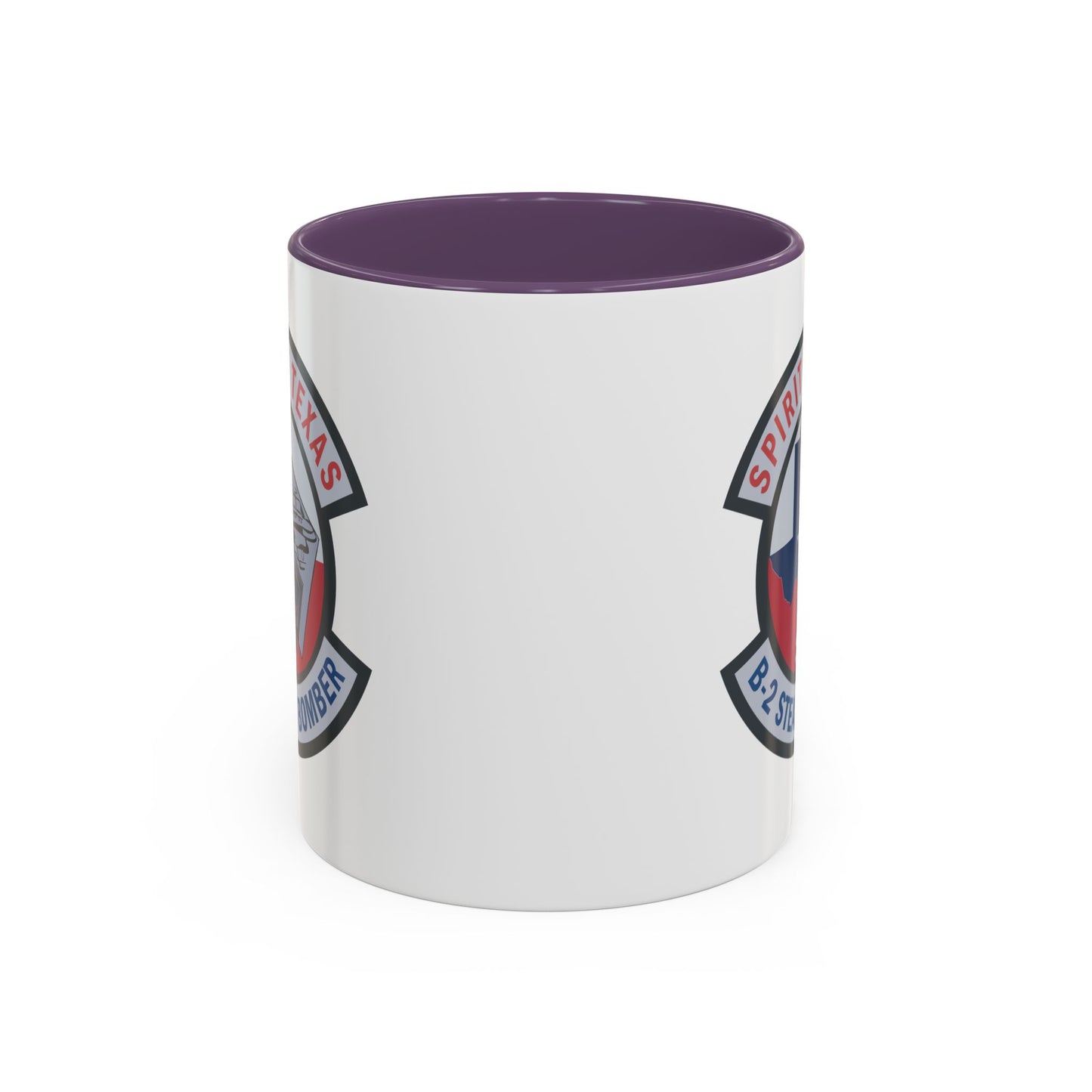Accent Coffee Mug (11oz & 15oz) - USAF - B2 - Spirit of Texas - Stealth Bomber wo txt X 300