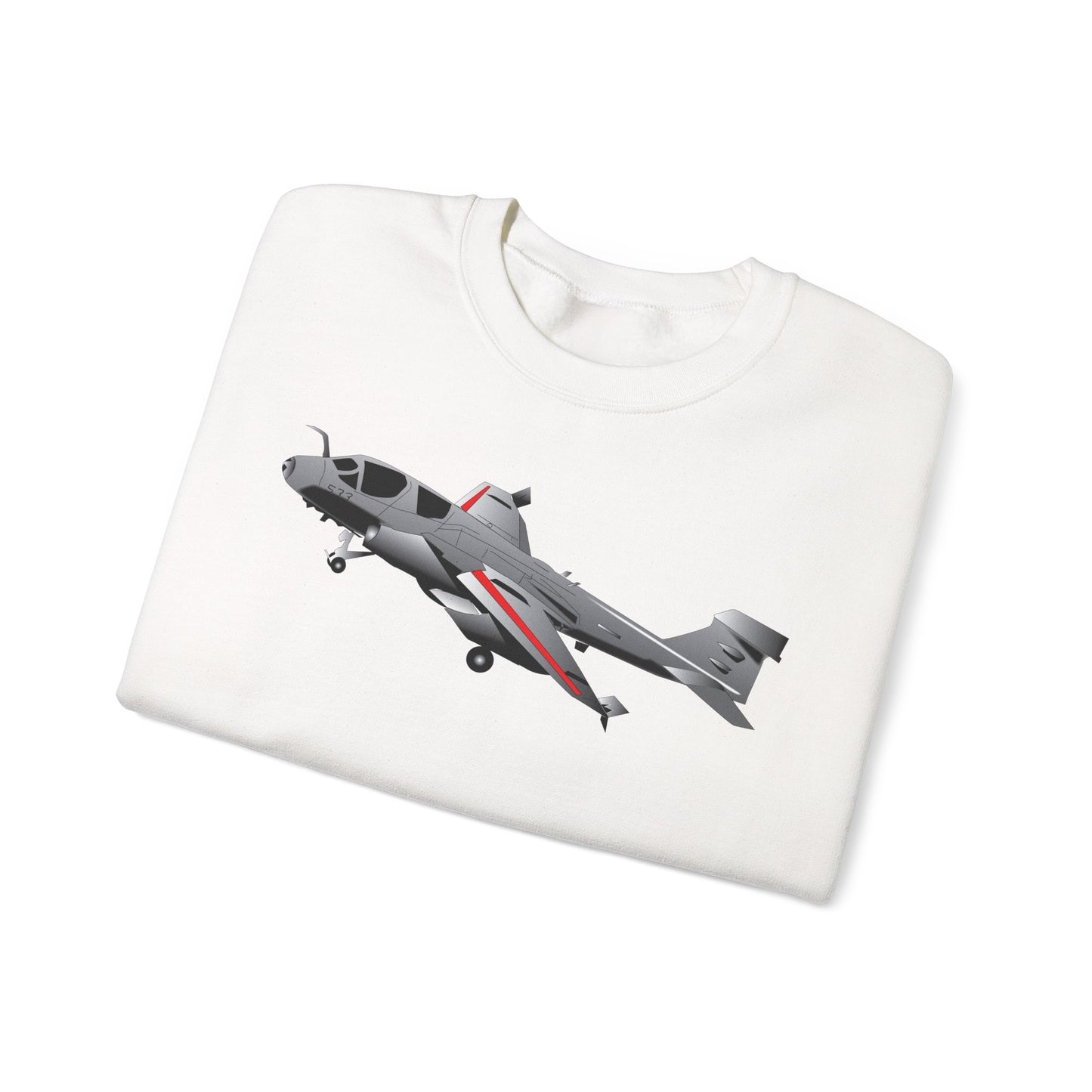 Crewneck Sweatshirt - Aircraft - Navy - A-6A Intruder X 300