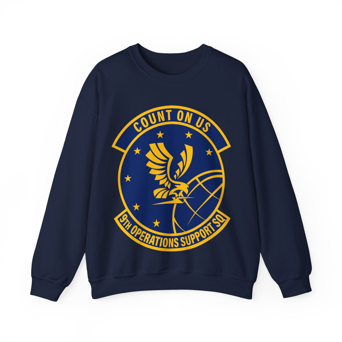 Crewneck Sweatshirt - USAF - 9th Operations Support Squadron wo txt X 300