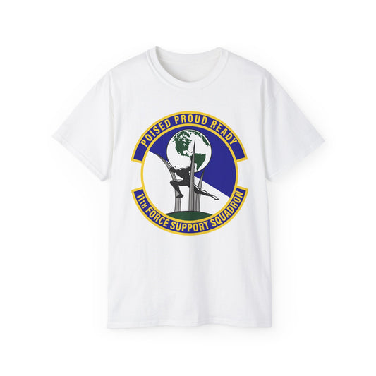Unisex Ultra Cotton Tee - USAF - 11th Force Support Squadron wo txt