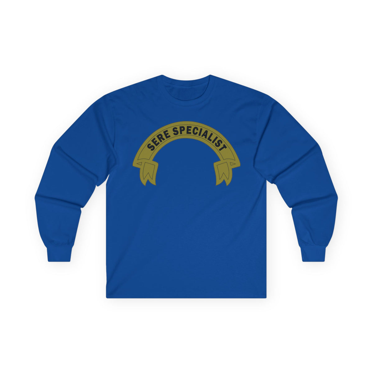 Unisex Ultra Cotton Long Sleeve Tee - USAF - SERE Specialist Tab