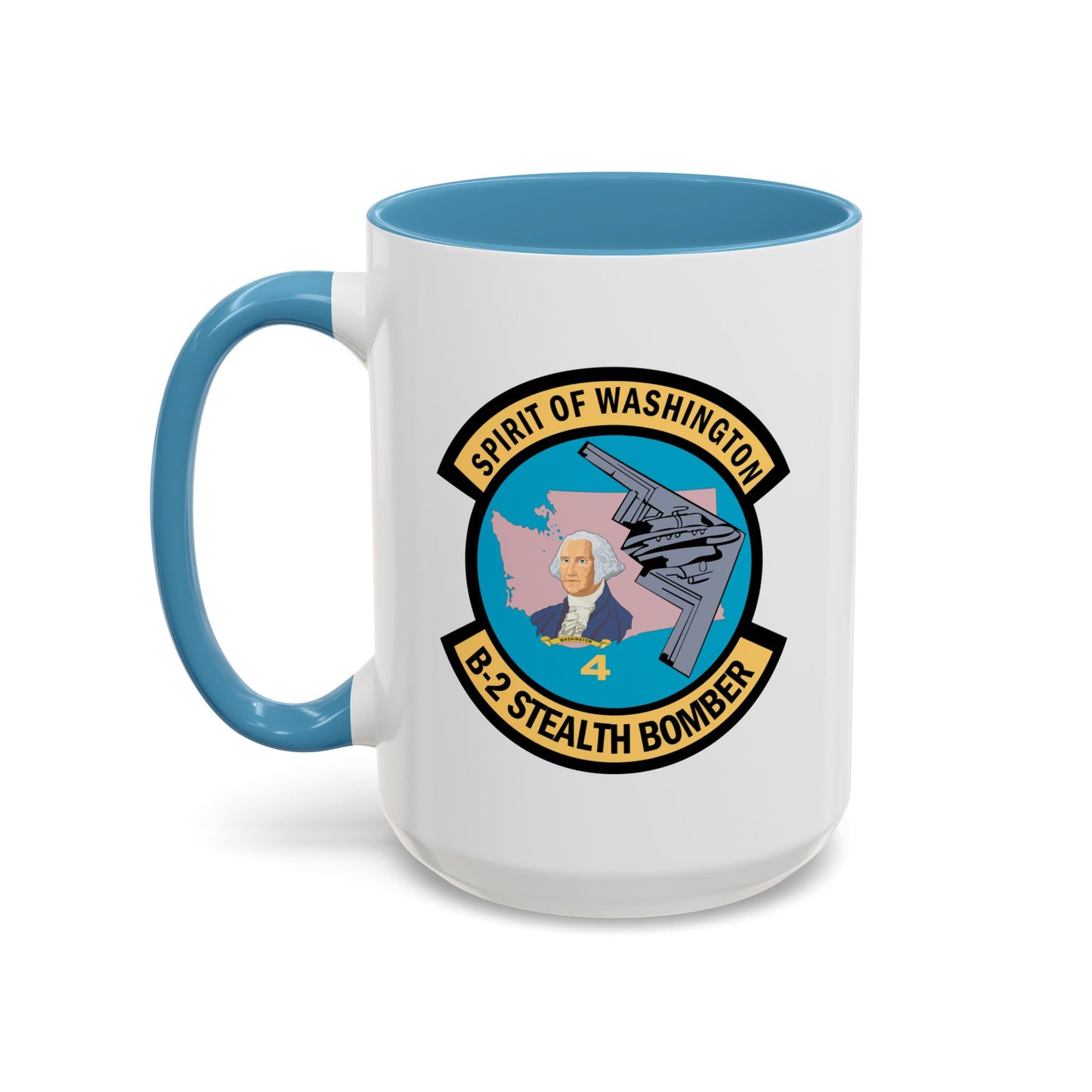 Accent Coffee Mug (11oz & 15oz) - USAF - B2 - Spirit of Washington - Stealth Bomber wo txt X 300