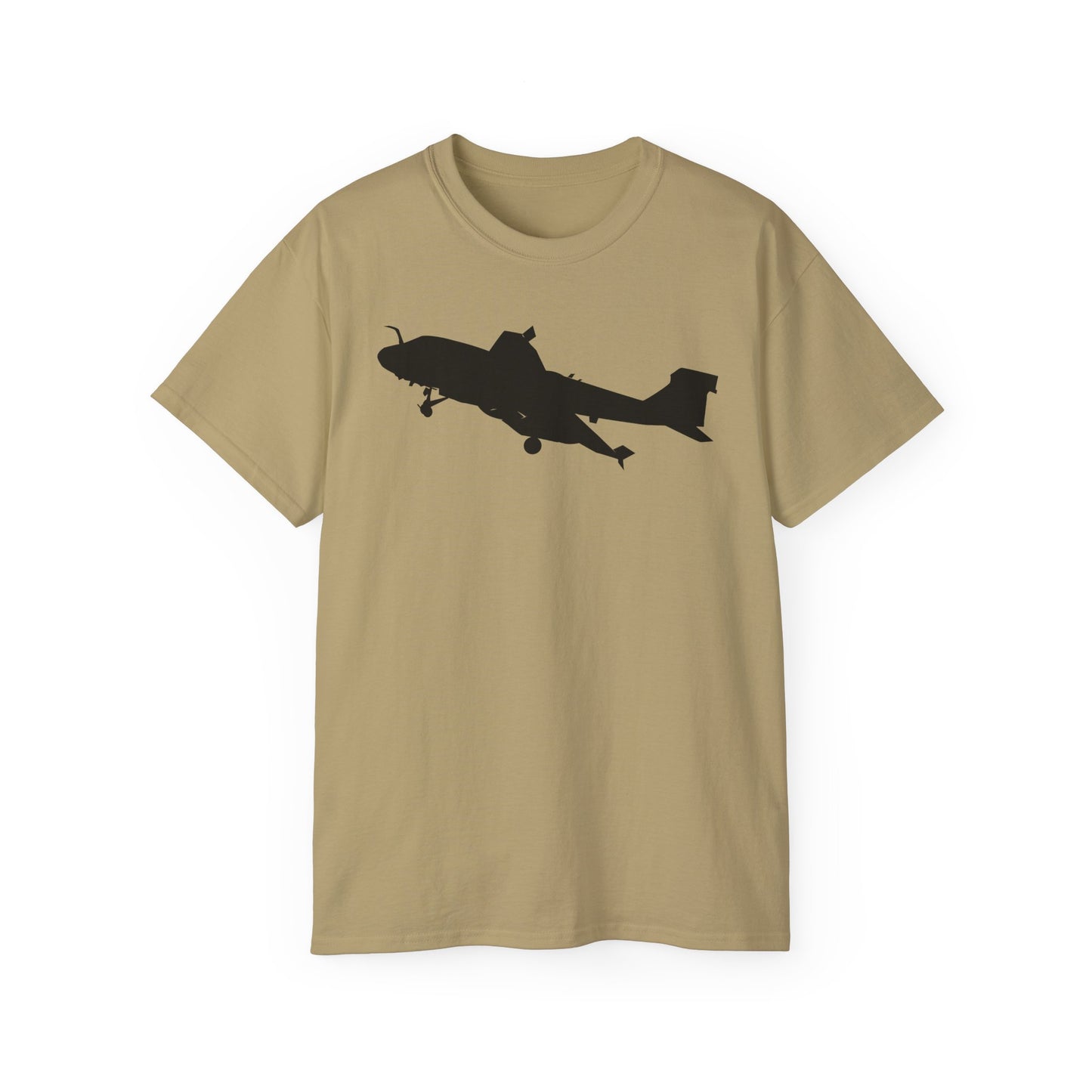 Unisex Ultra Cotton Tee - Aircraft - Navy - A-6A Intruder - Silhouette X 300