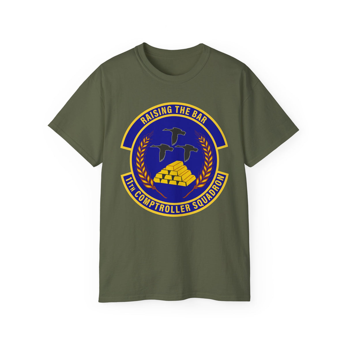 Unisex Ultra Cotton Tee - USAF - 11th Comptroller Squadron wo txt