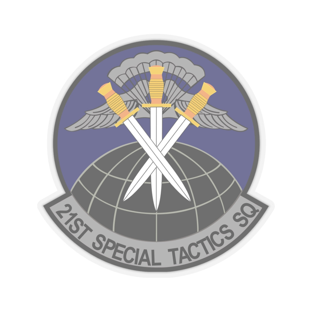 Kiss-Cut Stickers - USAF - 21st Special Tactics Squadron wo Txt