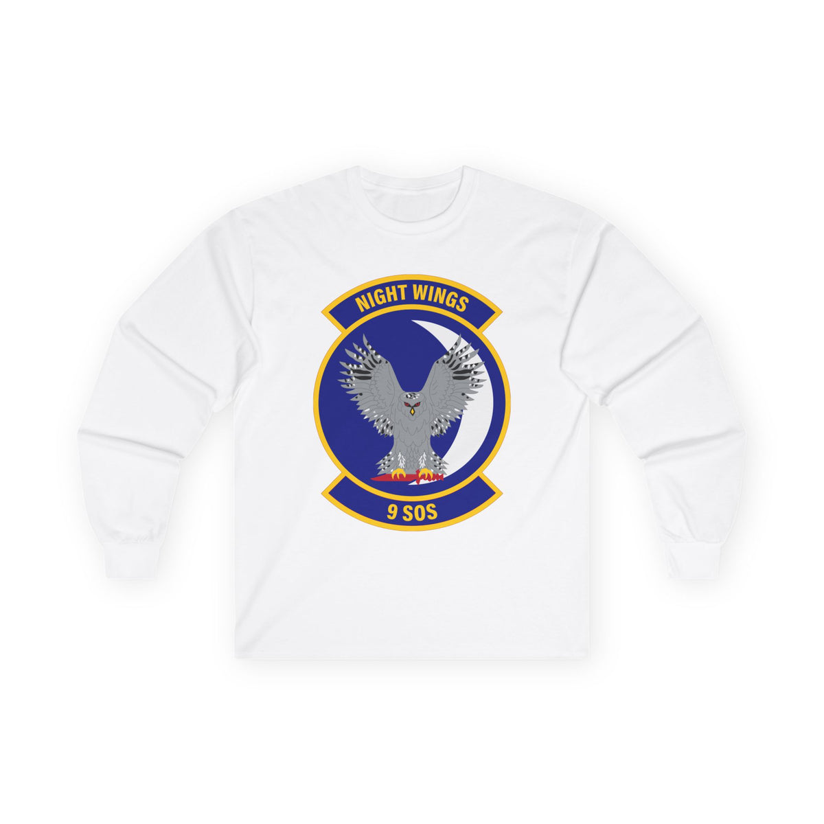 Unisex Ultra Cotton Long Sleeve Tee - USAF - 9th Special Operations Squadron wo txt X 300