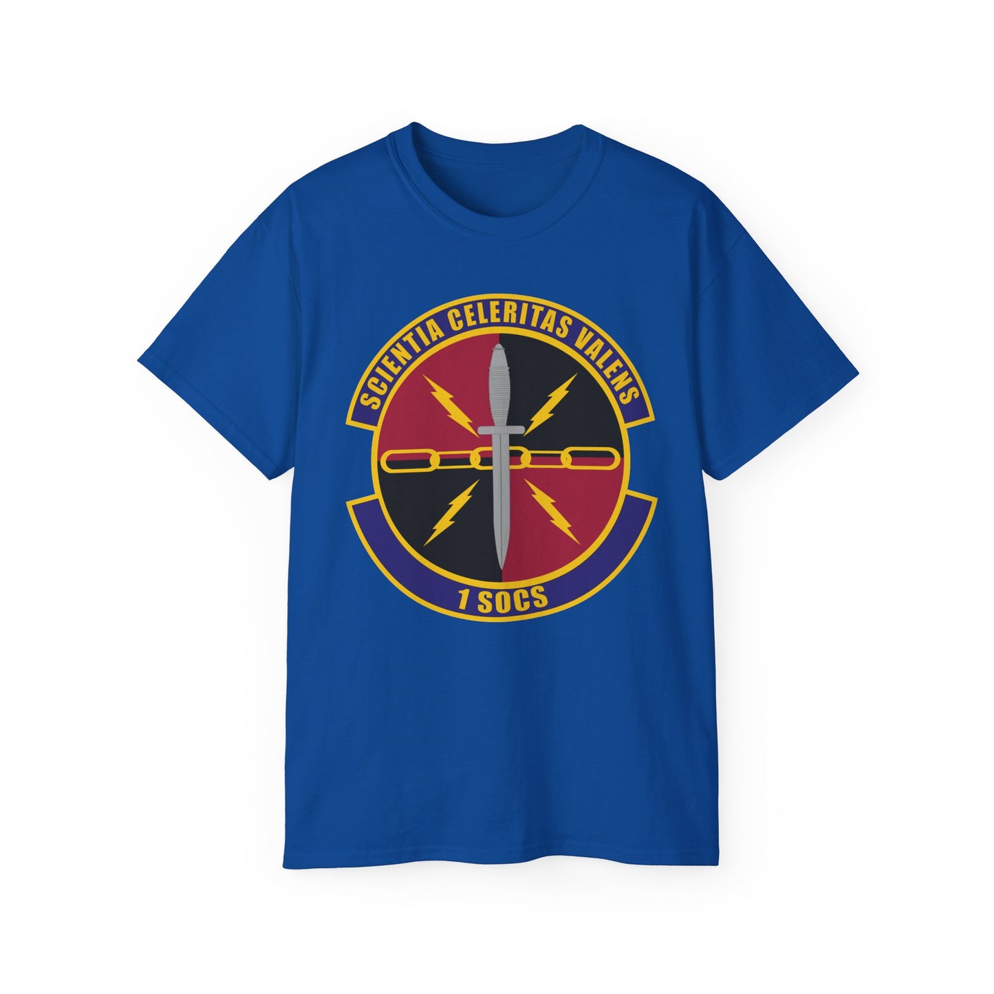 Unisex Ultra Cotton Tee - USAF - 1st Special Operations Communication Squadron wo txt
