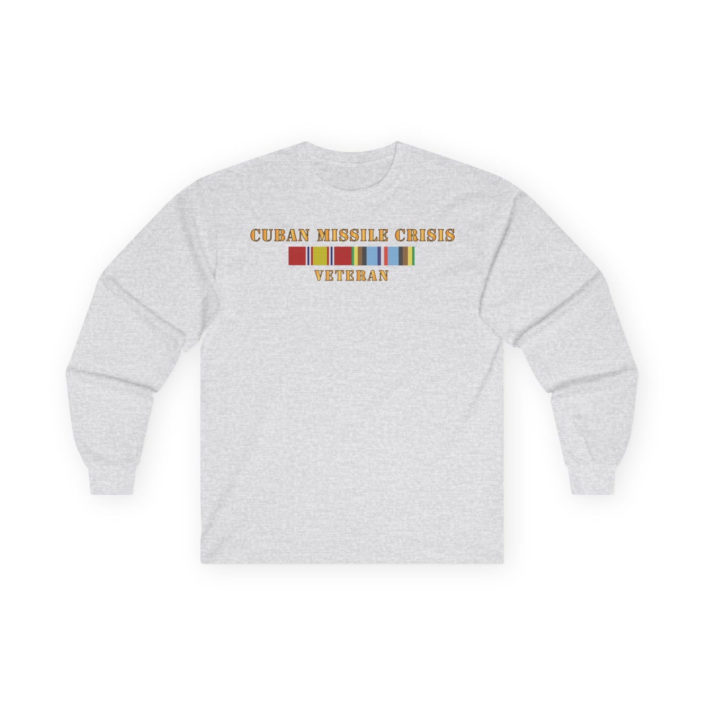 Unisex Ultra Cotton Long Sleeve Tee - USAF - Cuban Missile Crisis w AFEM COLD SVC X 300