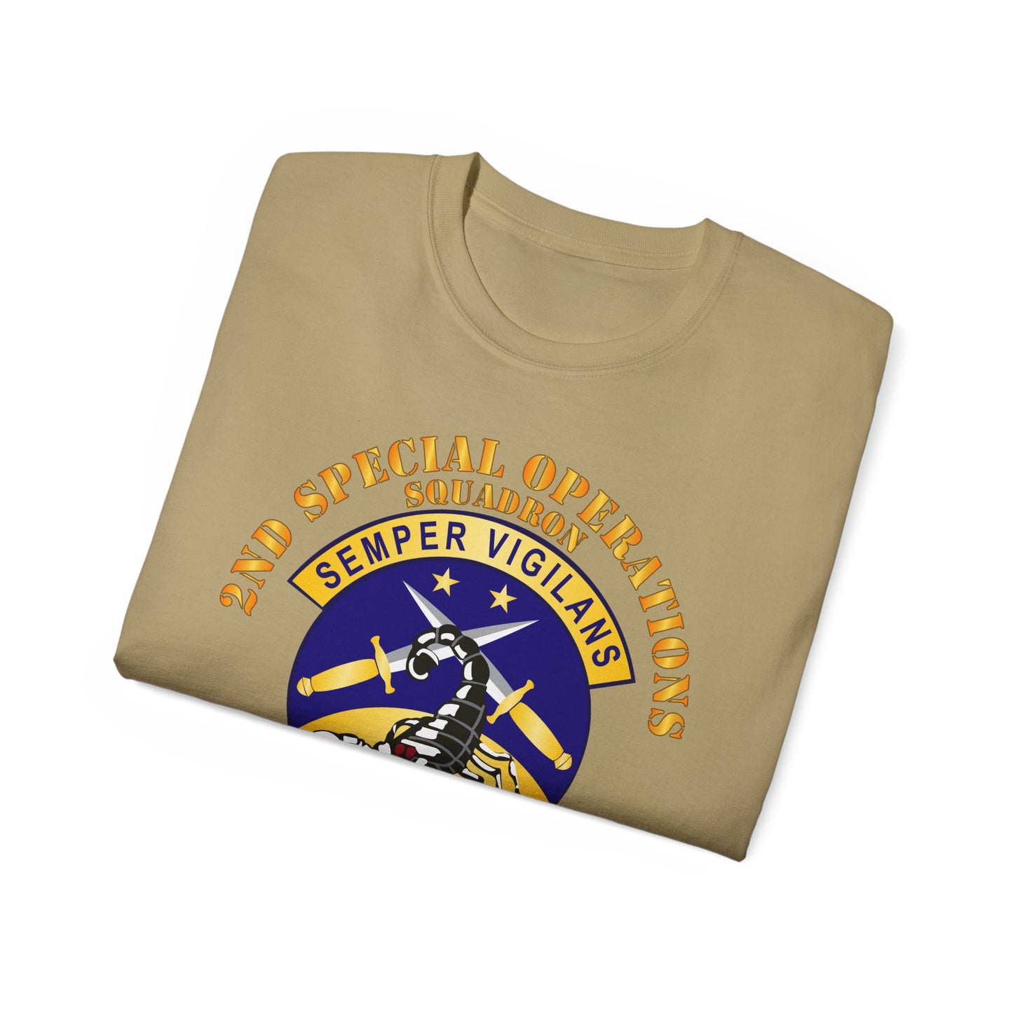 Unisex Ultra Cotton Tee - USAFSOF - 2nd Special Operations Squadron - 919th Operations Group