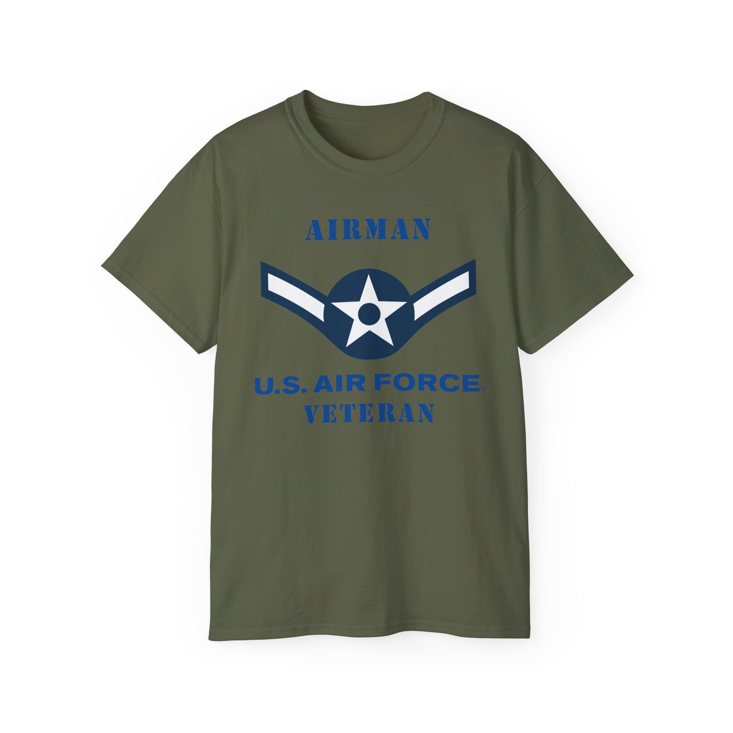Unisex Ultra Cotton Tee - USAF - Airman (E2) - 2020 - US Air Force - Veteran