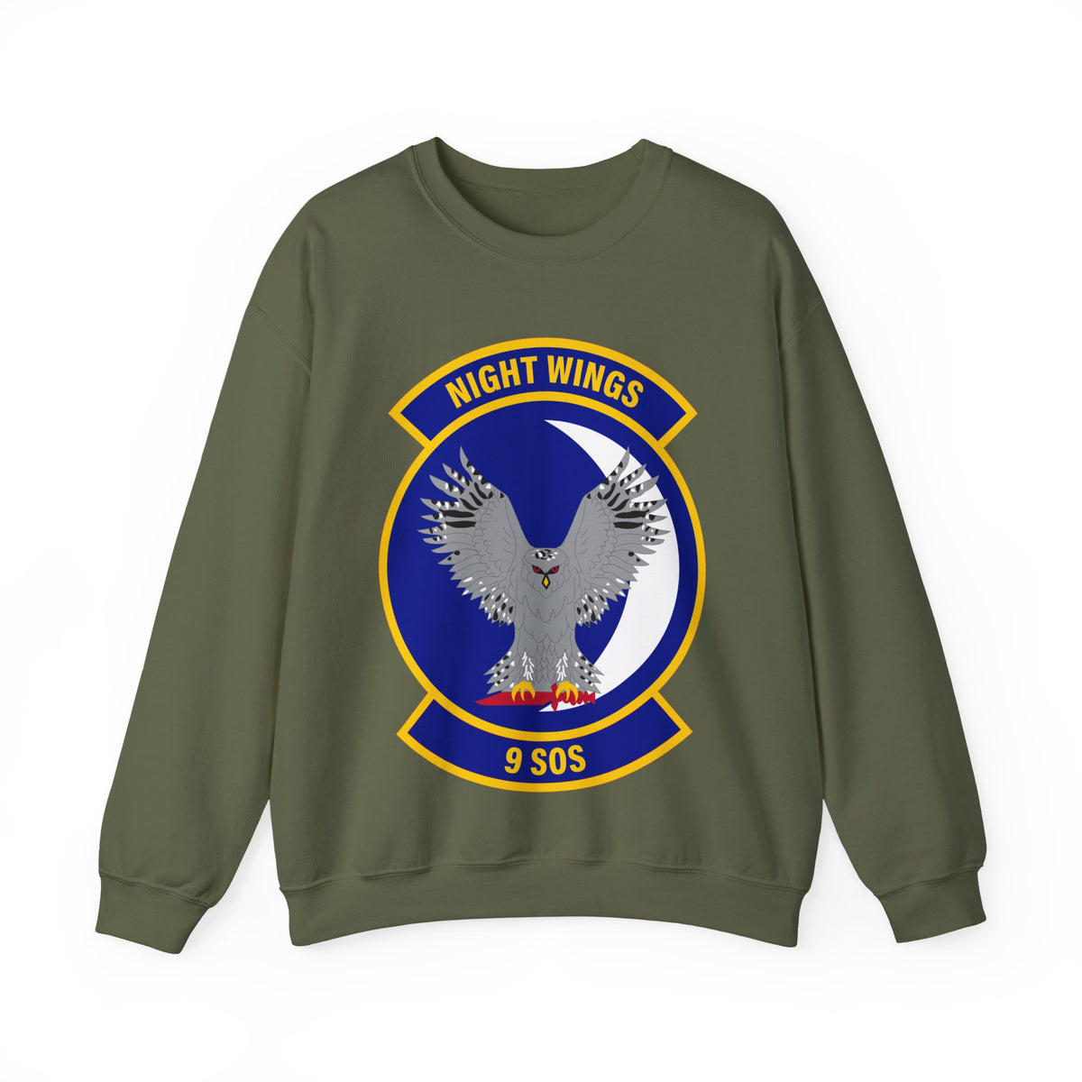 Crewneck Sweatshirt - USAF - 9th Special Operations Squadron wo txt X 300