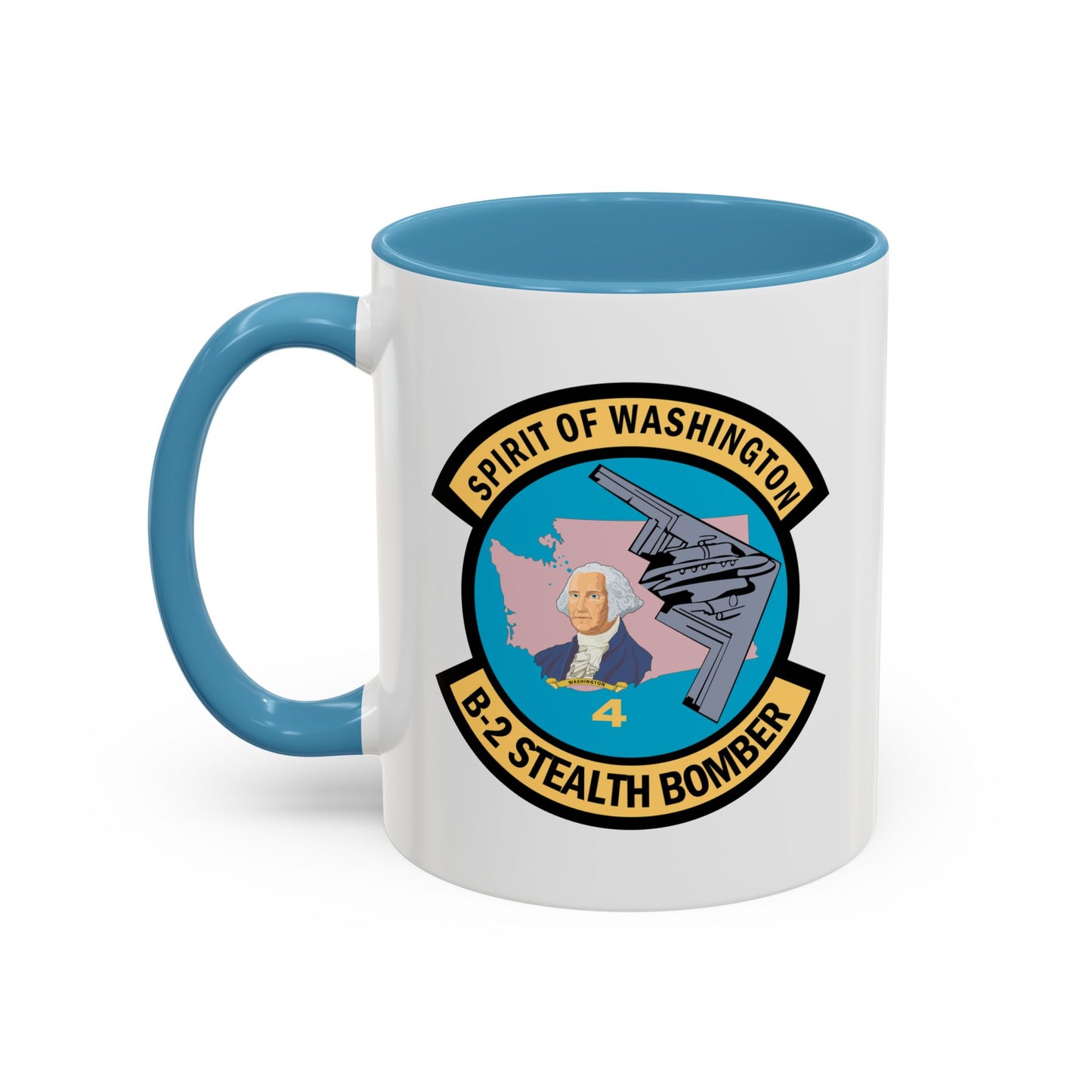 Accent Coffee Mug (11oz & 15oz) - USAF - B2 - Spirit of Washington - Stealth Bomber wo txt X 300