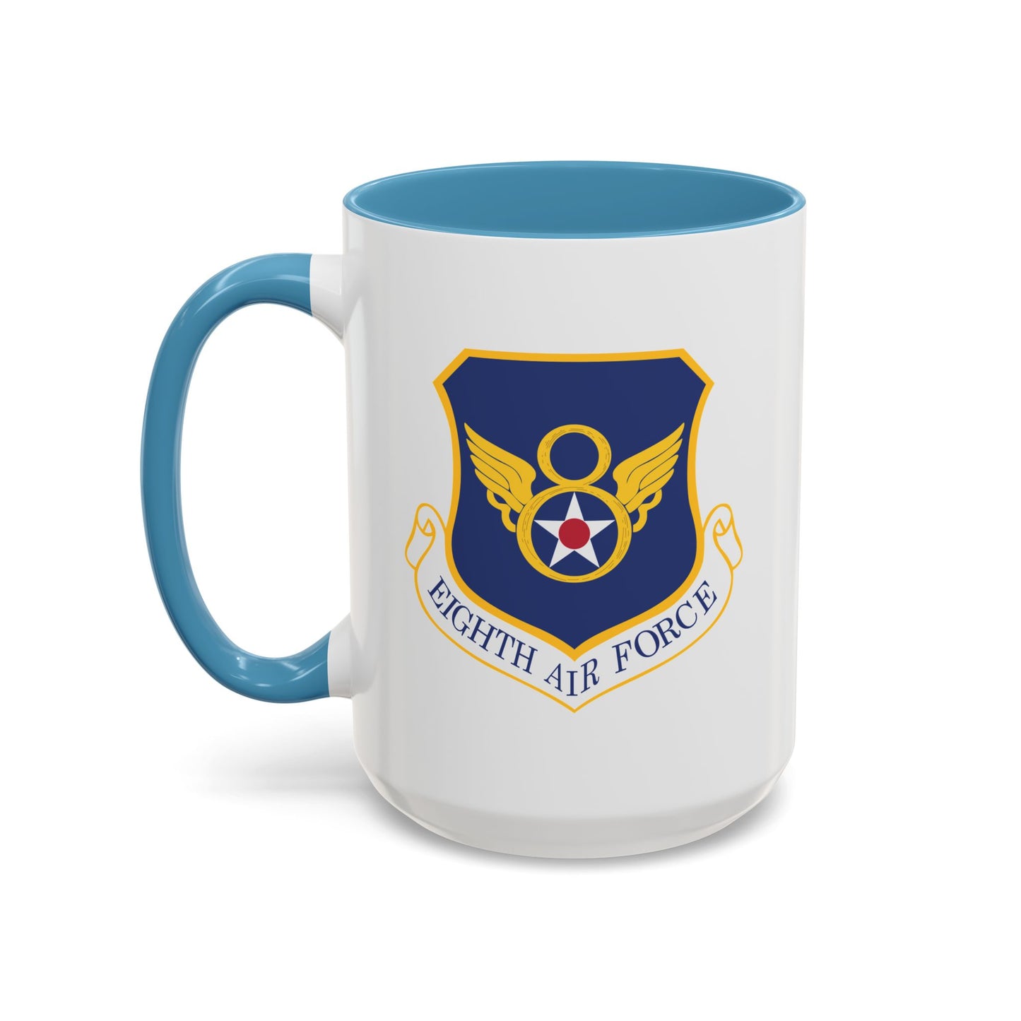 Accent Coffee Mug (11oz & 15oz) - USAF - 8th Air Force wo txt X 300