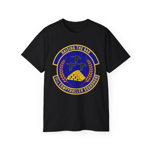 Unisex Ultra Cotton Tee - USAF - 11th Comptroller Squadron wo txt