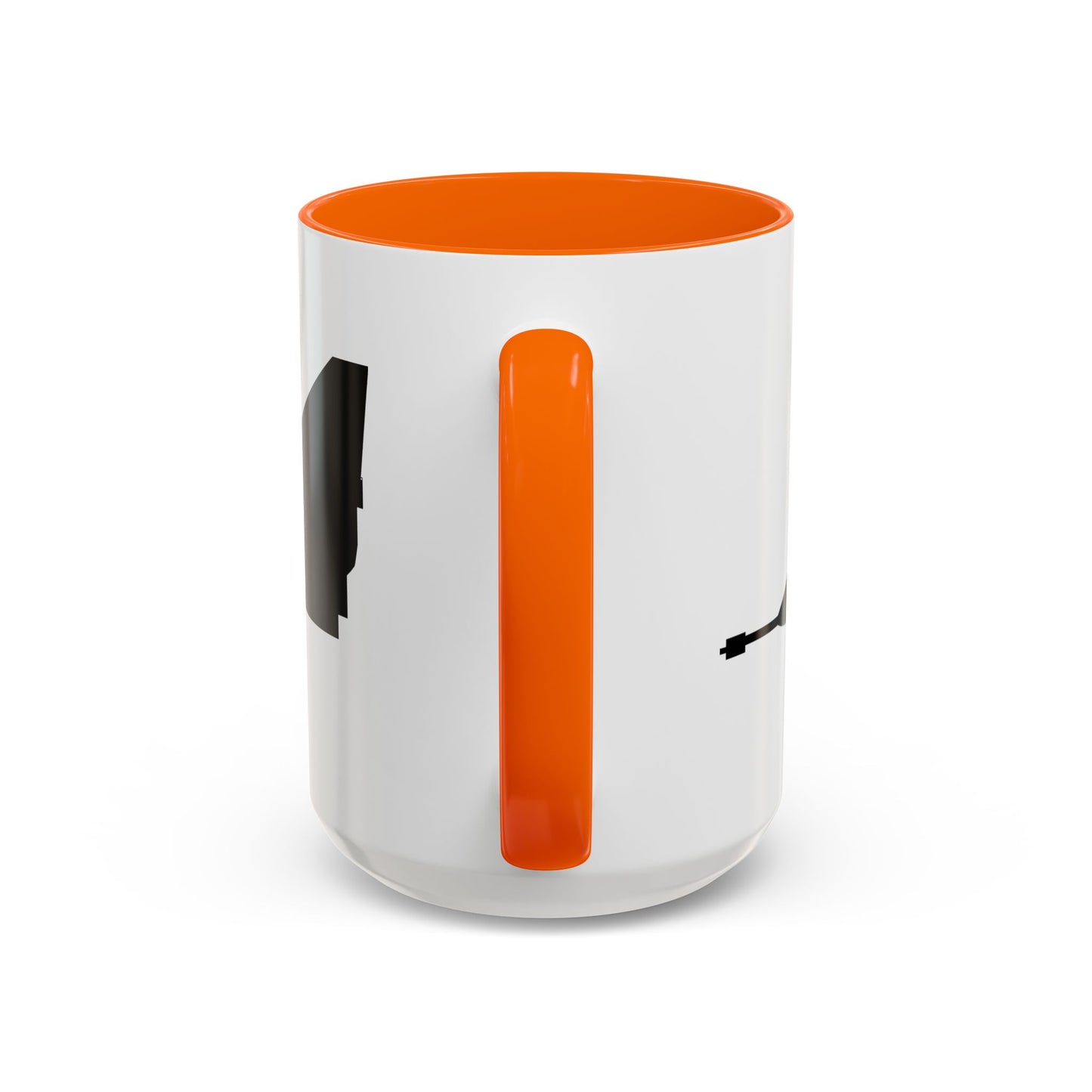 Accent Coffee Mug (11oz & 15oz) - Aircraft - A-4 SkyHawk - Silhouette X 300