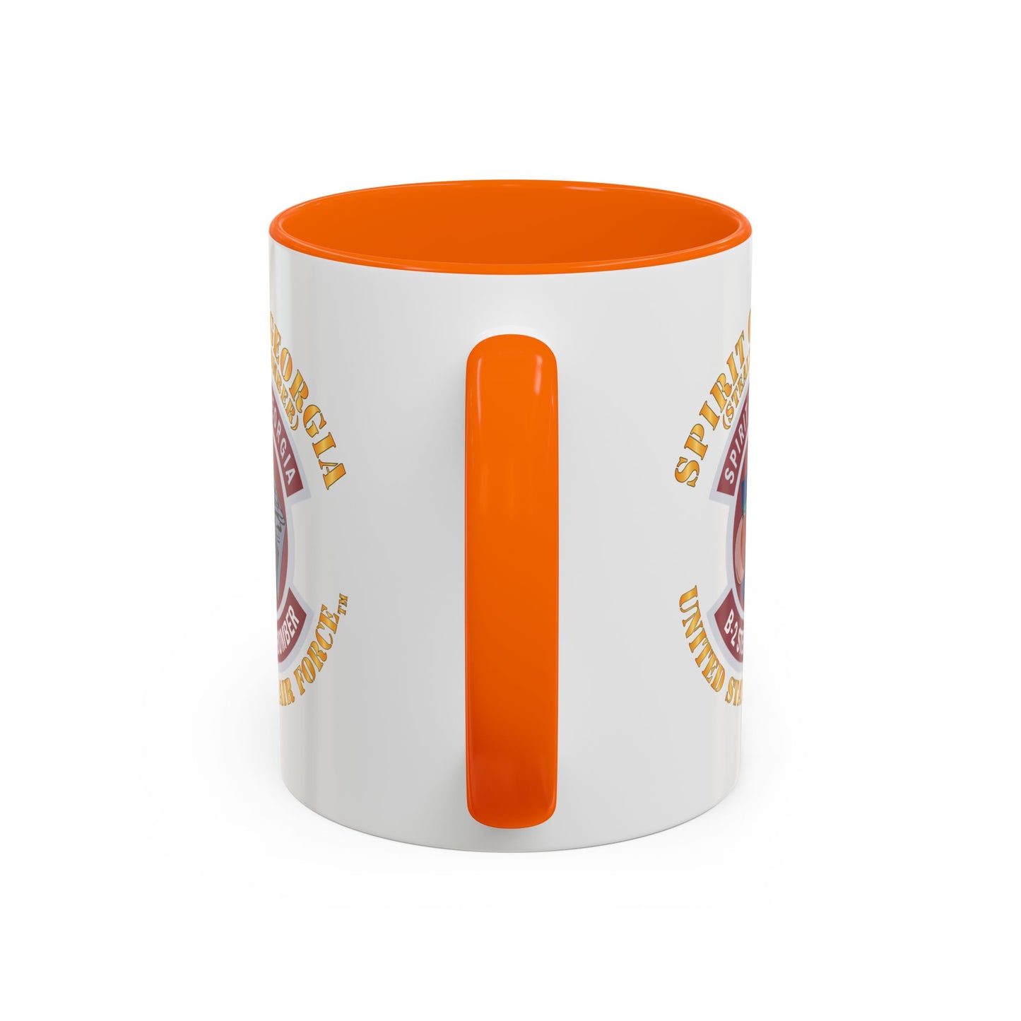 Accent Coffee Mug (11oz & 15oz) - USAF - B2 - Spirit of Georgia - Stealth Bomber X 300
