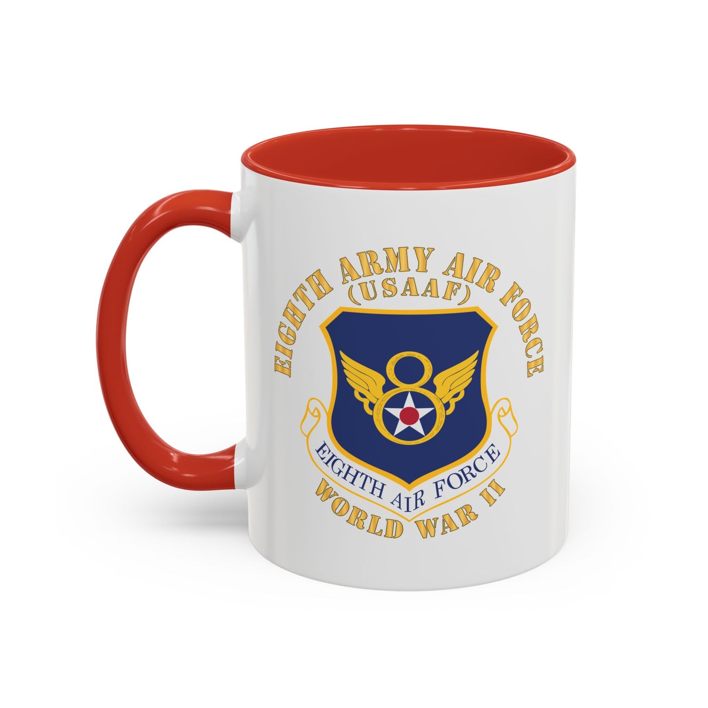 Accent Coffee Mug (11oz & 15oz) - USAF - 8th Air Force - WWII X 300