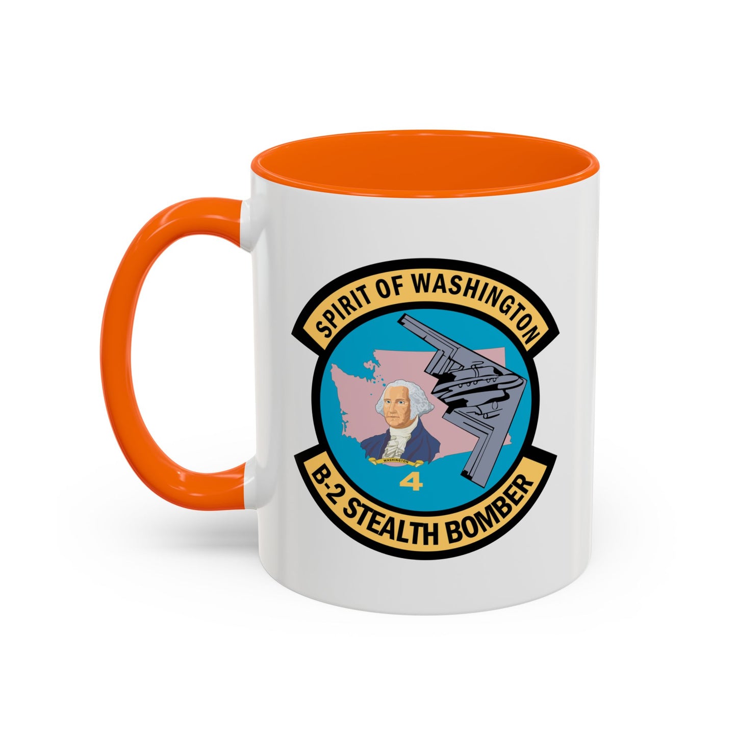 Accent Coffee Mug (11oz & 15oz) - USAF - B2 - Spirit of Washington - Stealth Bomber wo txt X 300