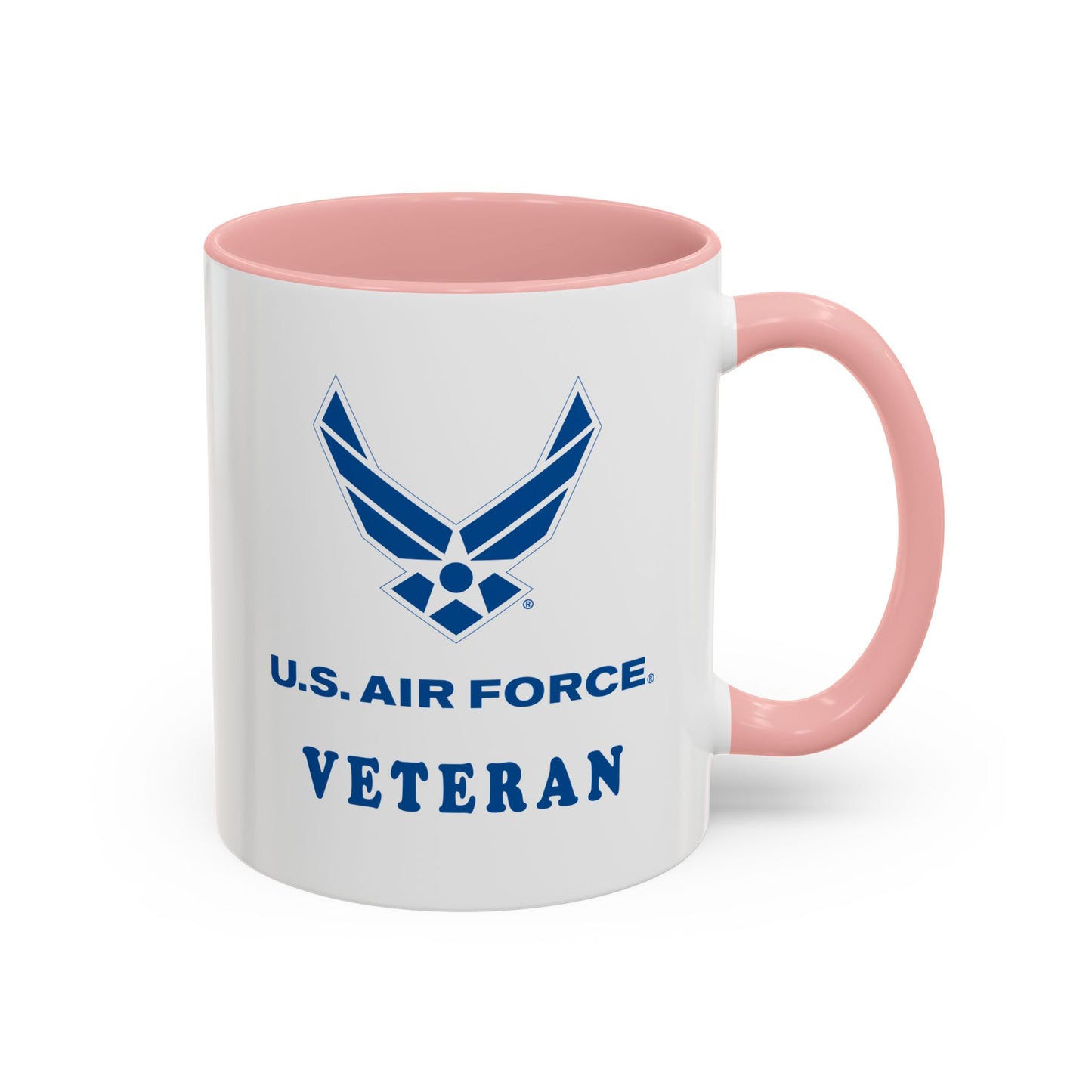 Accent Coffee Mug (11oz & 15oz) - USAF - Air Force - Veteran X 300
