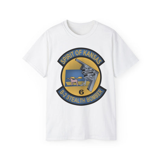 Unisex Ultra Cotton Tee - USAF - B2 - Spirit of Kansas - Stealth Bomber wo txt X 300