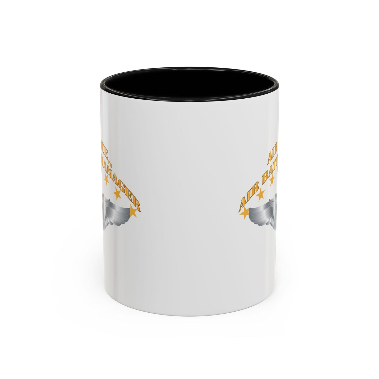 Accent Coffee Mug (11oz & 15oz) - USAF - Air Battle Manager - Basic Wings X 300