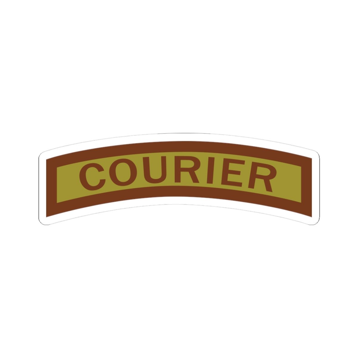 Kiss-Cut Stickers - USAF - COURIER Tab