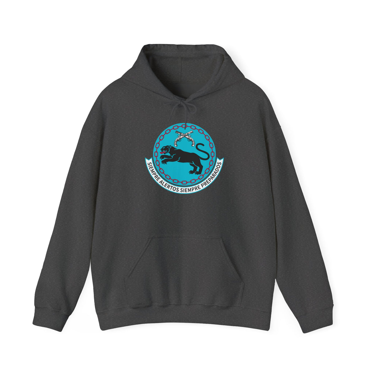 Unisex Heavy Blend Hooded Sweatshirt - USAF - 4th Security Forces Squadron wo txt