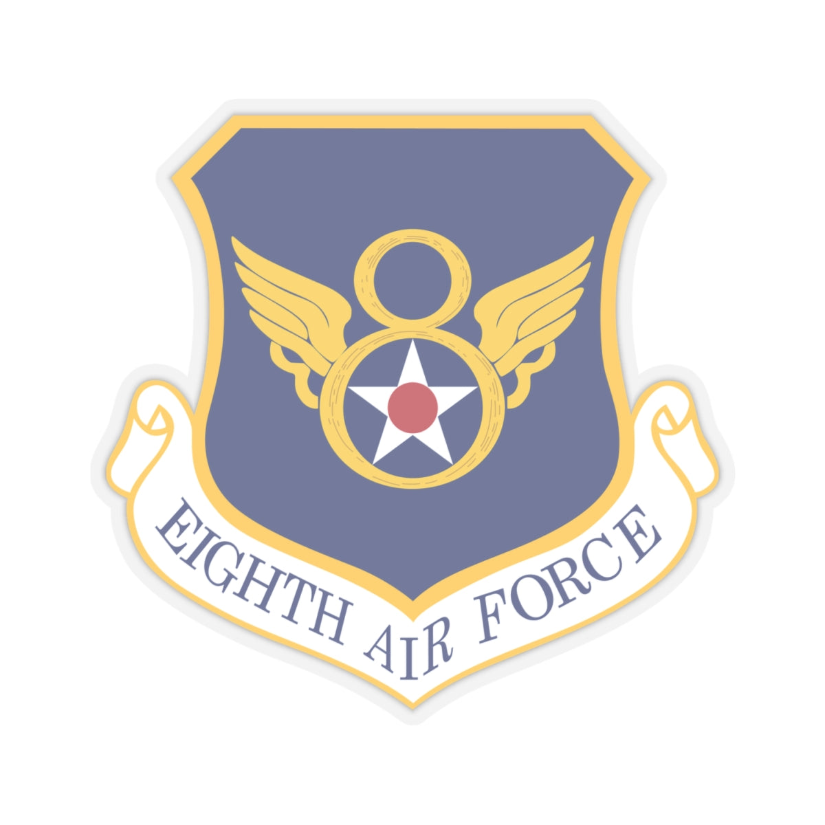 Kiss-Cut Stickers - USAF - 8th Air Force wo txt X 300