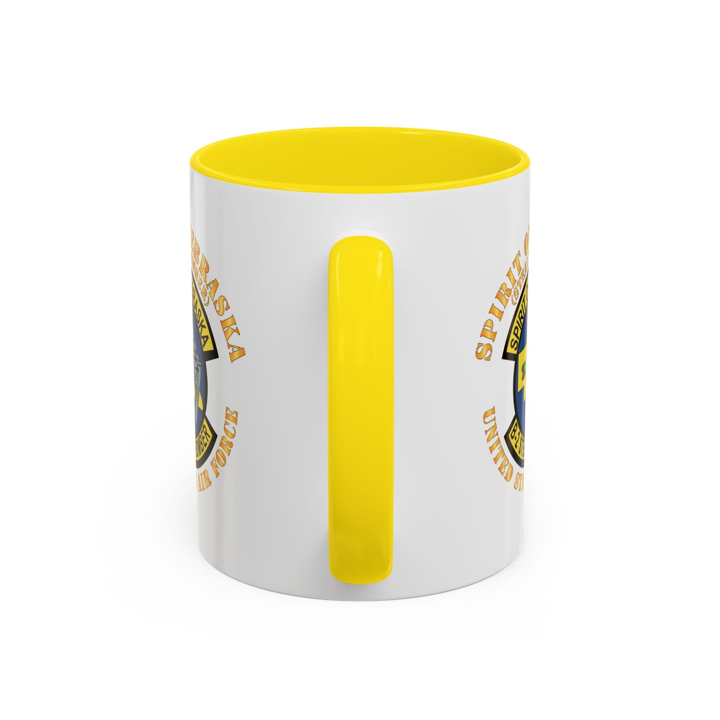 Accent Coffee Mug (11oz & 15oz) - USAF - B2 - Spirit of Nebraska - Stealth Bomber X 300