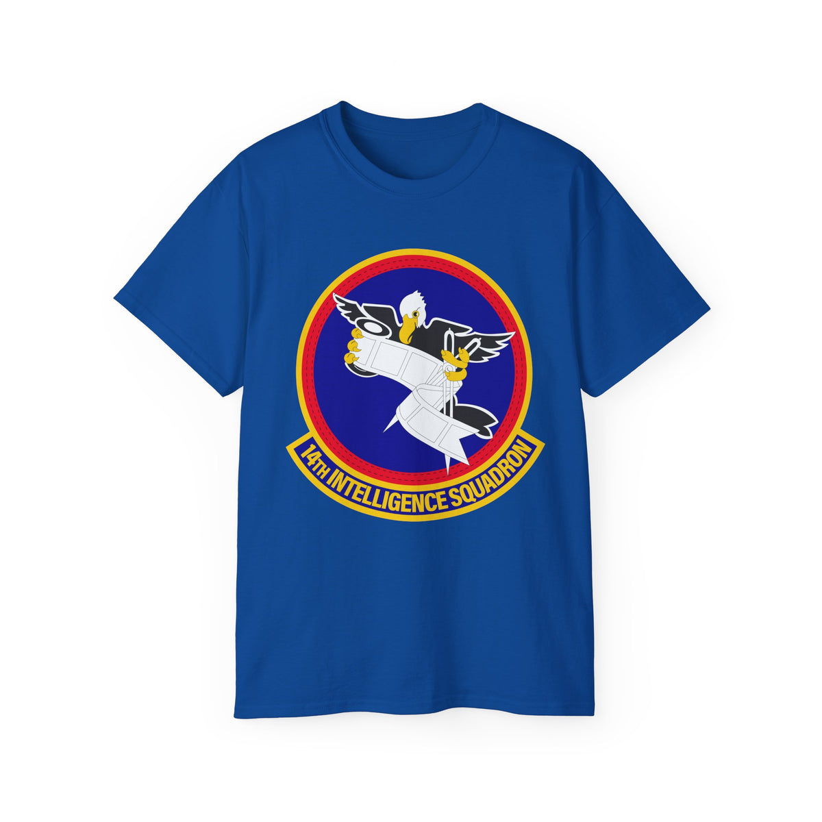 Unisex Ultra Cotton Tee - USAF - 14th Intelligence Squadron wo txt