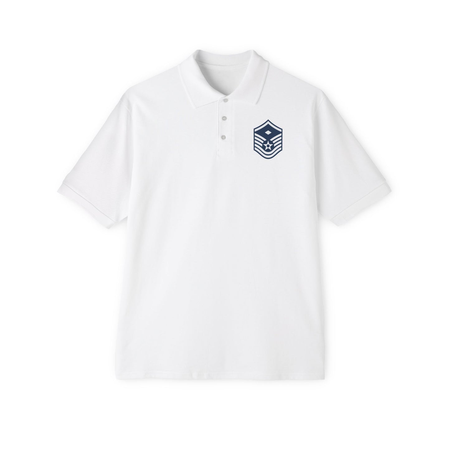 Men's Piqué Polo - USAF - First Sergeant (E7b) - 2020
