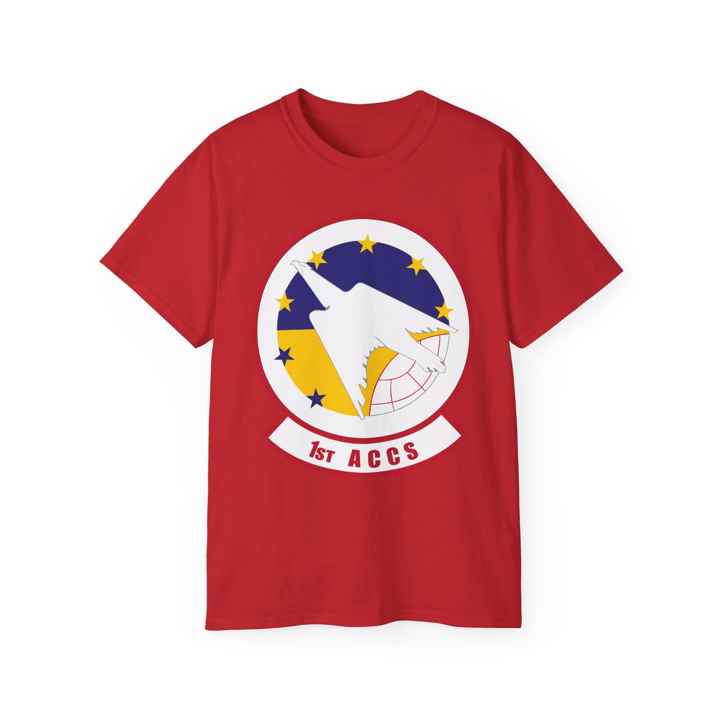 Unisex Ultra Cotton Tee - USAF - 1st Airborne Command Control Squadron (ACC) wo txt X 300